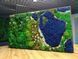 Preserved Moss and Bark Wall Art - 120x60 cm
