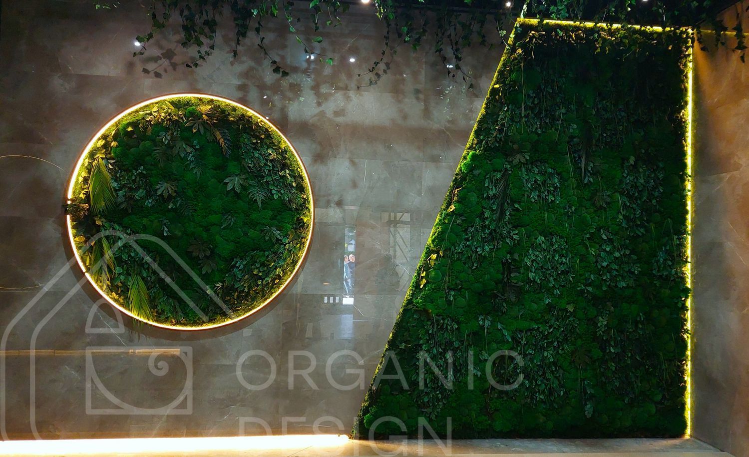 Phytomodules for Vertical Greening - Decorative Moss, Plants and Flowers - Custom Made