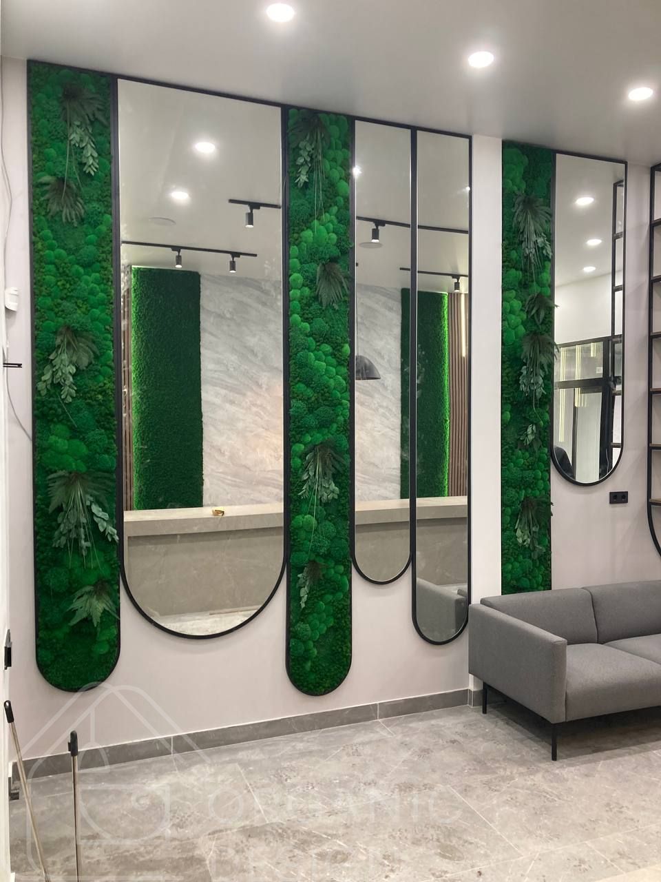 Apartment Greening - Decorative Moss, Plants and Flowers - Custom Made
