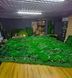 Preserved Moss and Leaves Panel - 200x200 cm