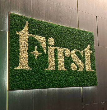 Moss Logo - 100x60 cm - Reindeer Moss