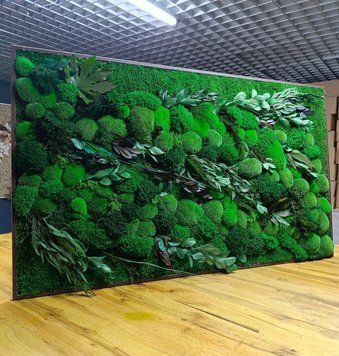 Картина з Штучного Моху - 160x80 см