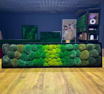 Картина з Штучного Моху - 120x30 см