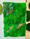 Moss Wall Art - 90x60 cm - Reindeer Moss and Cushion Moss - 831